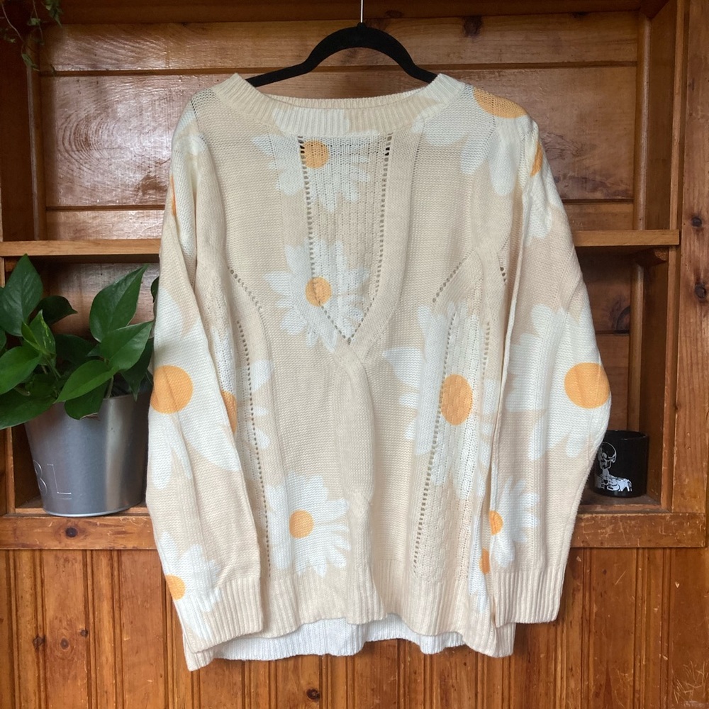 Shein Daisy Sweater